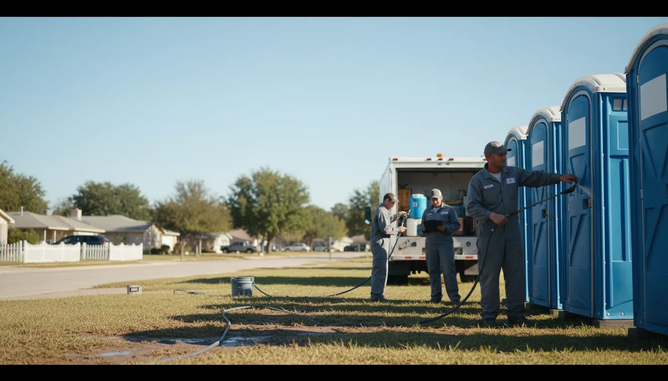 Long-Term Portable Toilet Rental in Elgin, IA near me